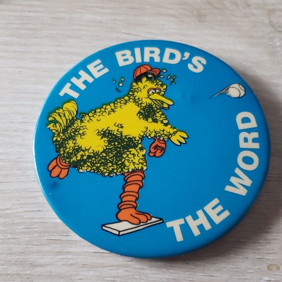 Other - Vintage Detroit Tigers Mark Fidrych button pin